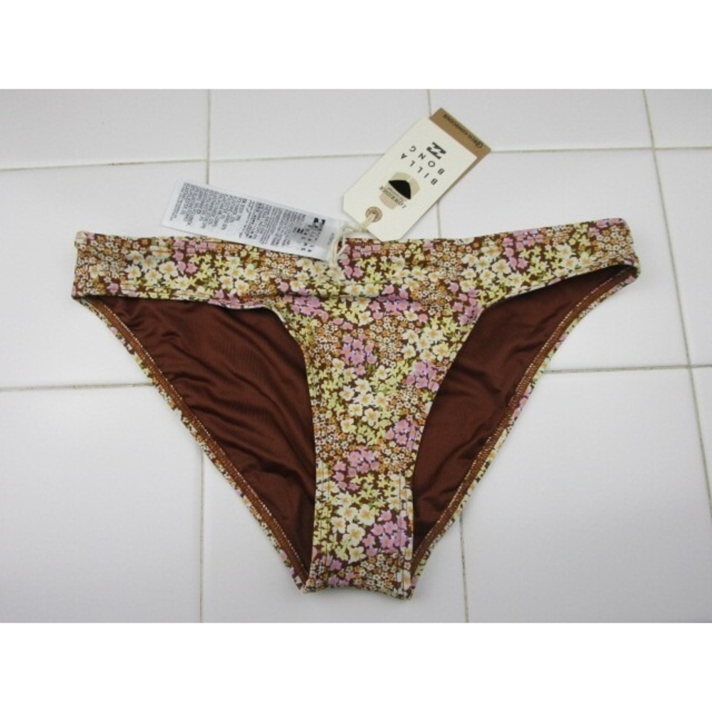 Billabong Ready For Sun Lowrider Women's S/8 Bikini Bottom Full Coverage